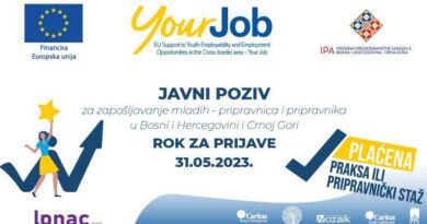 Poziv Caritasa mladima na prijavu za plaćeno prvo radno iskustvo