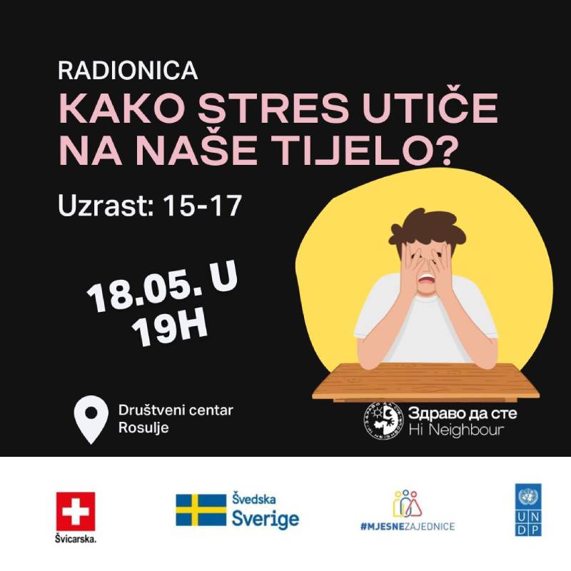 Radionica: Kako stres utiče na naše tijelo?