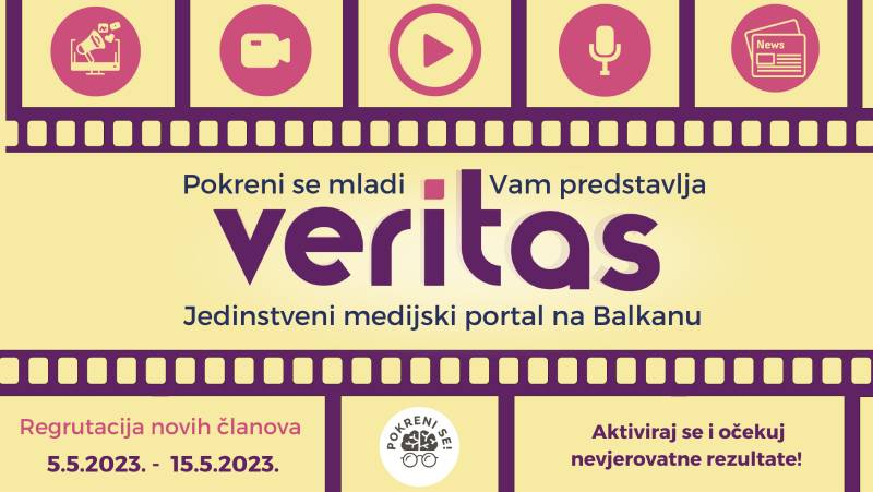 Želiš li biti glas mladih? Postani deo tima Veritas hub-a!