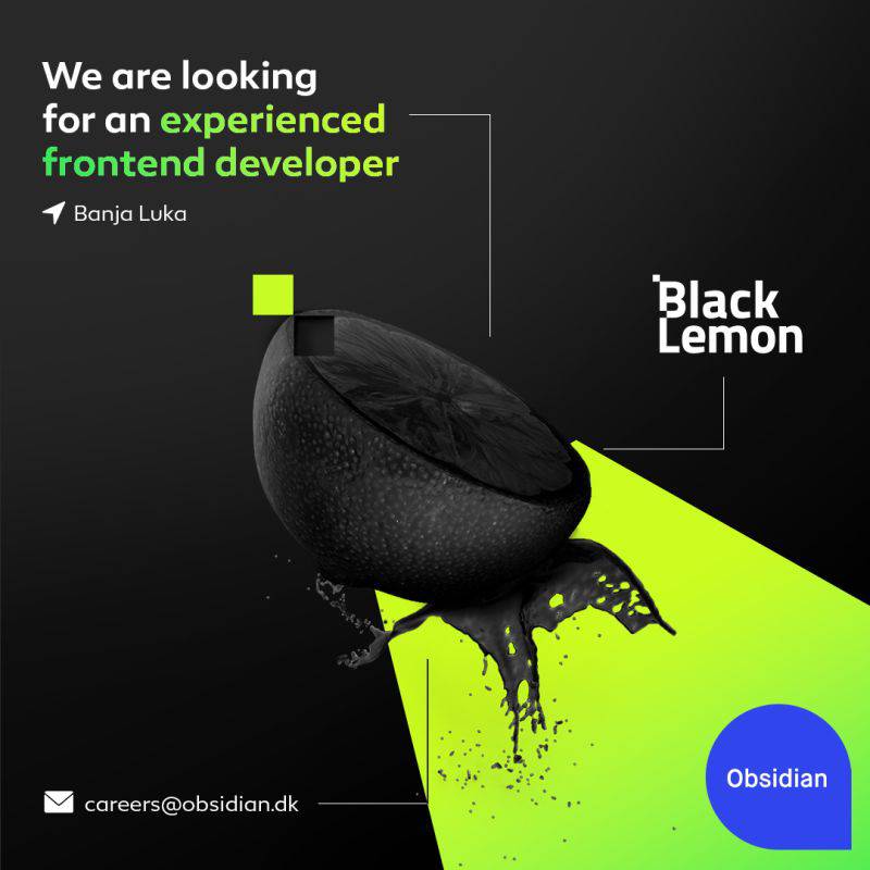 Obsidian zapošljava