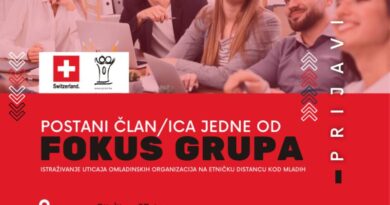 Poziv za članova/ce fokus grupa