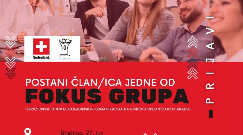 Poziv za članova/ce fokus grupa
