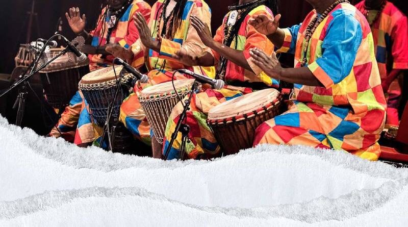 Radionica udaraljki na festivalu Kozara etno 2023