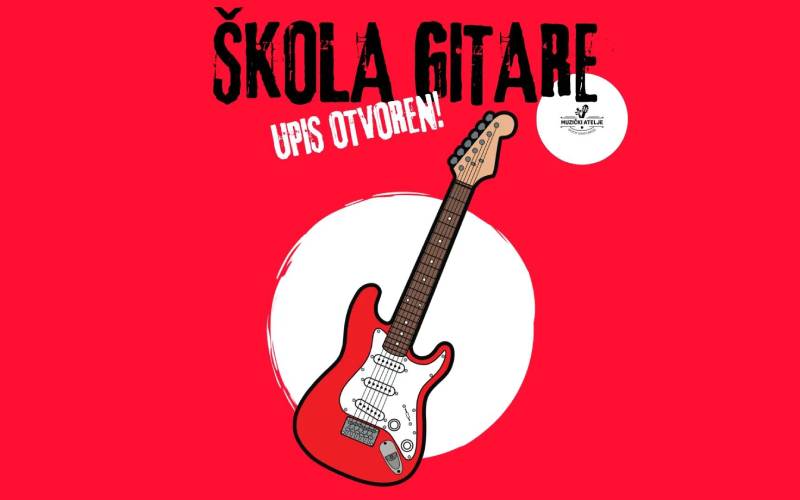 Škola gitare u Muzičkom Ateljeu Rock Simfonije