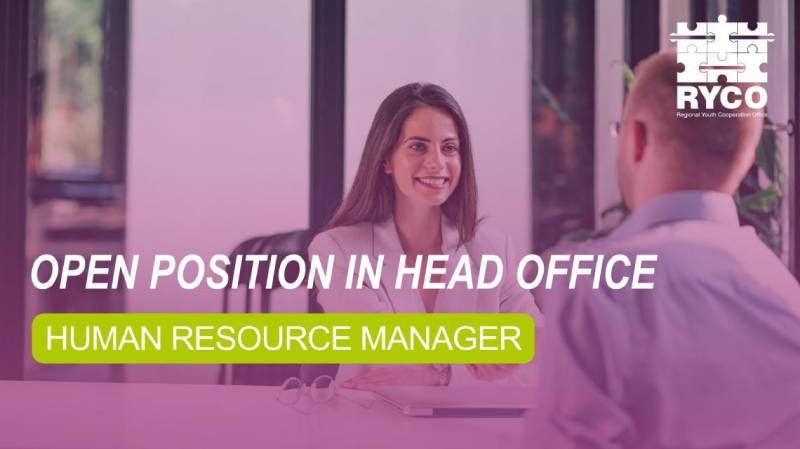 RYCO is hiring – HR Manager