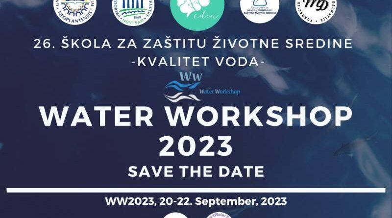 26. škola za zaštitu životne sredine Water Workshop 2023