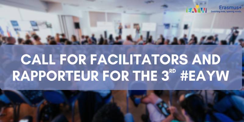 Call for facilitators and rapporteur for 3rd edition of EAYW