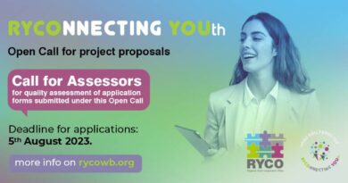 Call for Assessors in the frame of the Calls for Proposals for CSOs “RYConnecting you(th)”