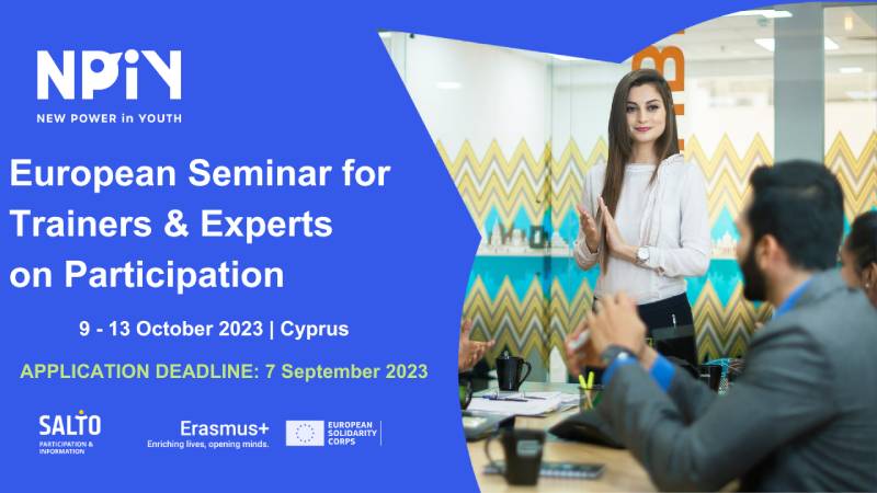 European Seminar for Trainers and Experts on Participation “New Power in Youth”