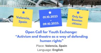 Open Call for 5 participants for Youth Exchange in Valencia, Spain