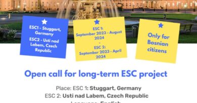 Open Call for Participants for ESC missions in Germany and Czech Republic