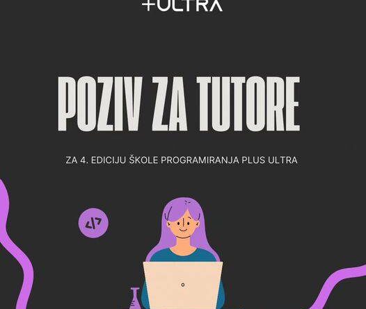 Plus Ultra: Poziv za tutore!