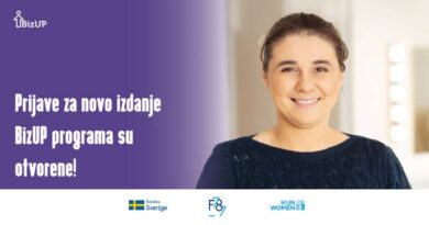 Poziv bh. preduzetnicama za učešće u novom izdanju BizUP programa!