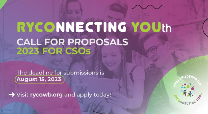RYCOnnecting You(th): Open Call for project proposals for CSO