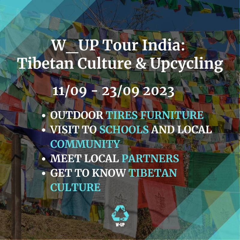 Study Visit - W_UP Tour: youth work, upcycling and discovering Tibetan culture