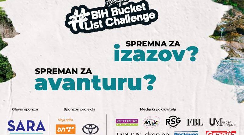 #bihbucketlistchallange 2023 - Putuj kroz BiH, fotkaj i osvoji turističke aranžmane