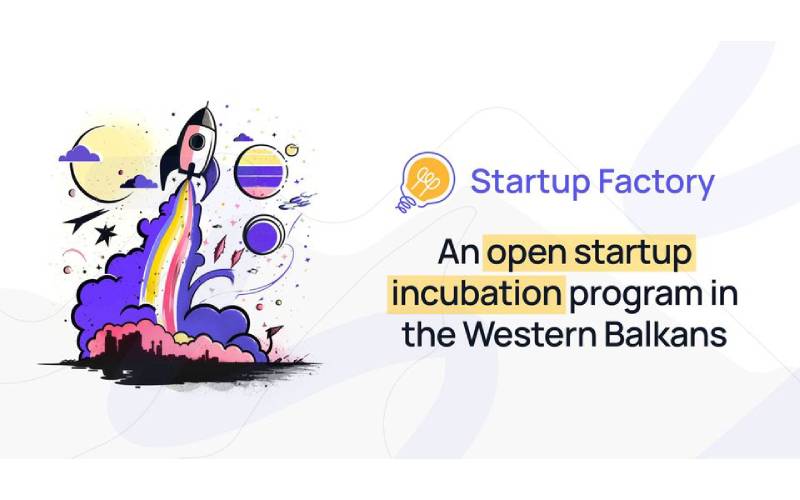 An open startup incubation program in the Western Balkans
