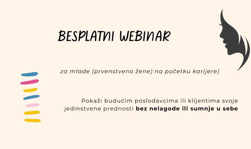 Besplatni webinar: Osiguraj si cijenjen posao već od početka karijere!