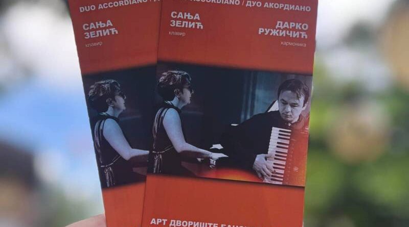 Koncert Dua Accordiano u Art dvorištu Banskog dvora