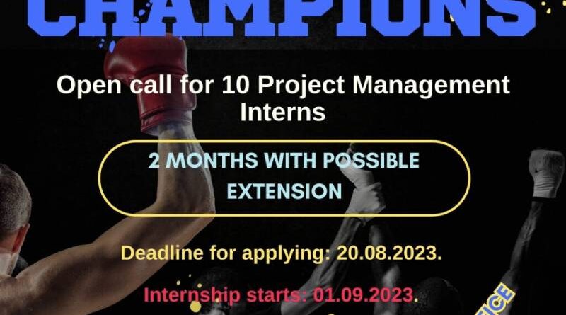 Open Call for 10 Paid Internship Positions in “BRAVO”