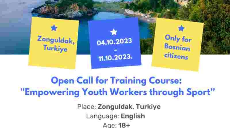 Open call for 4 participants for Training Course in Zonguldak, Turkiye