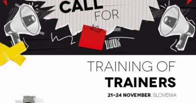 Otvoren poziv za trening za trenere u Sloveniji