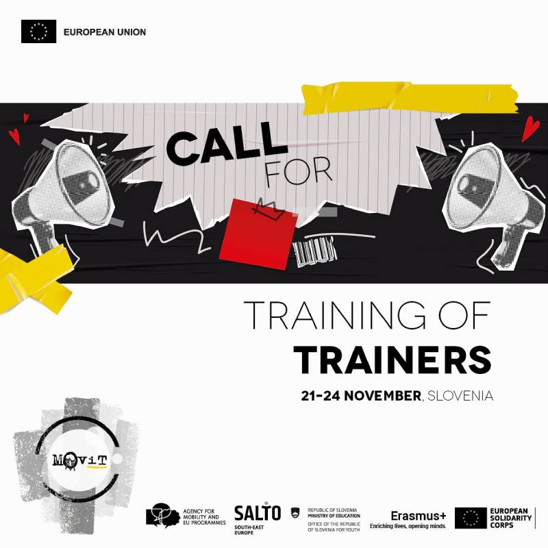 Otvoren poziv za trening za trenere u Sloveniji