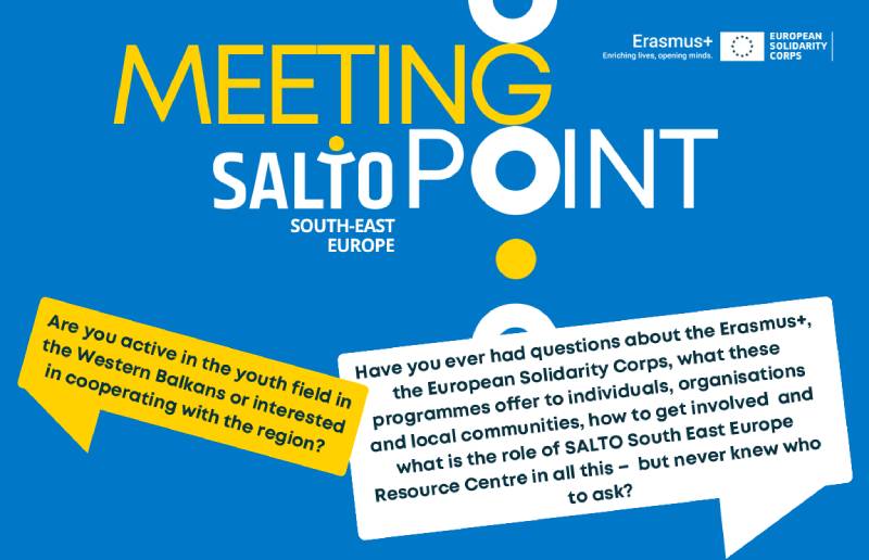 SALTO South East Europe “Meeting Point” 1: Let’s talk about how SALTO SEE can support you