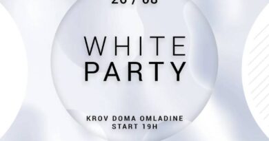 "White party" na krovu Domu omladine