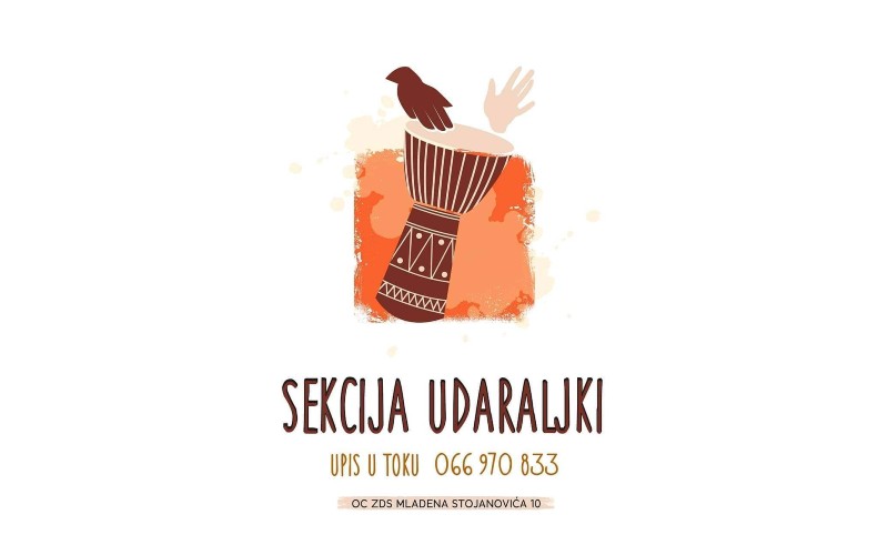 Sekcija udaraljki: Upis u toku