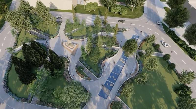 Kako će izgledati najveći kružni tok u Banjaluci i park sa spomenikom Kotromaniću