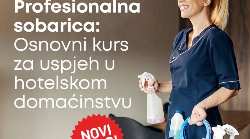 Novi kurs na Turizam Academy: Započnite svoju karijeru u hotelijerstvu!