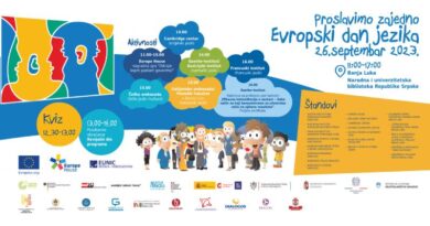 Obilježimo zajedno Evropski dan jezika, 26. septembar!
