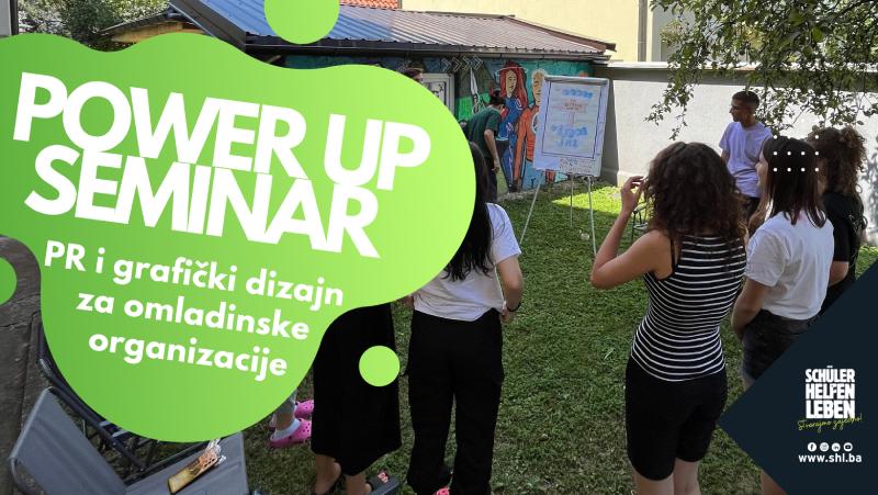 Power Up Seminar - PR i grafički dizajn za omladinske organizacije
