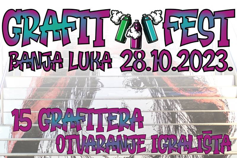 Banja Luka domaćin prvog festivala ulične umjetnosti: „Grafit fest“ donosi zanimiljiv program