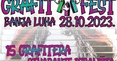 Banja Luka domaćin prvog festivala ulične umjetnosti: „Grafit fest“ donosi zanimiljiv program