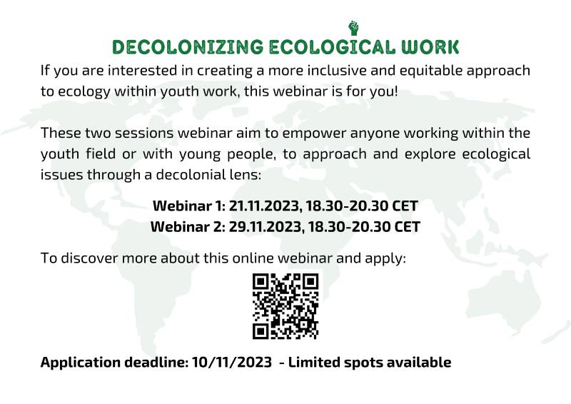 Seminar: Decolonising Ecological Work
