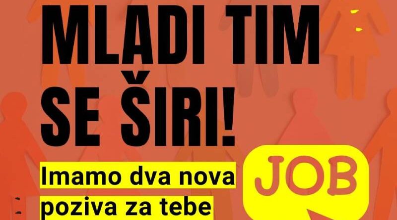 MLADI tim zapošljava