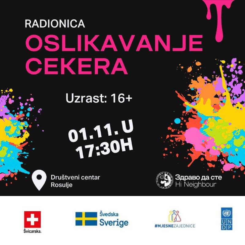 Radionica oslikvanja cekera
