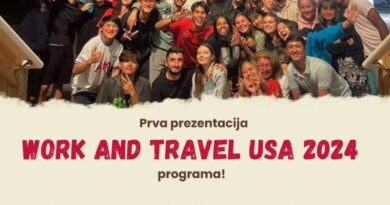 Prezentacija Work and Travel 2024 programa