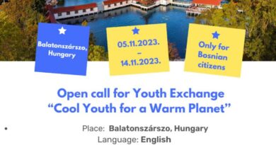 Urgent call for participants for youth exchange in Hungary