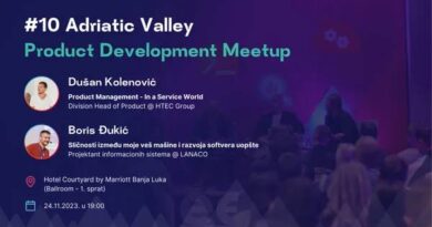 #10 Adriatic Valley - Product Development Meetup