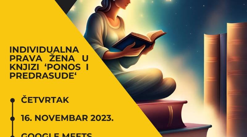 Individualna prava žena u knjizi 'Ponos i predrasude'