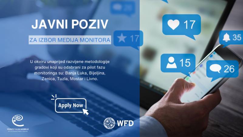 Javni poziv za izvor medija monitora