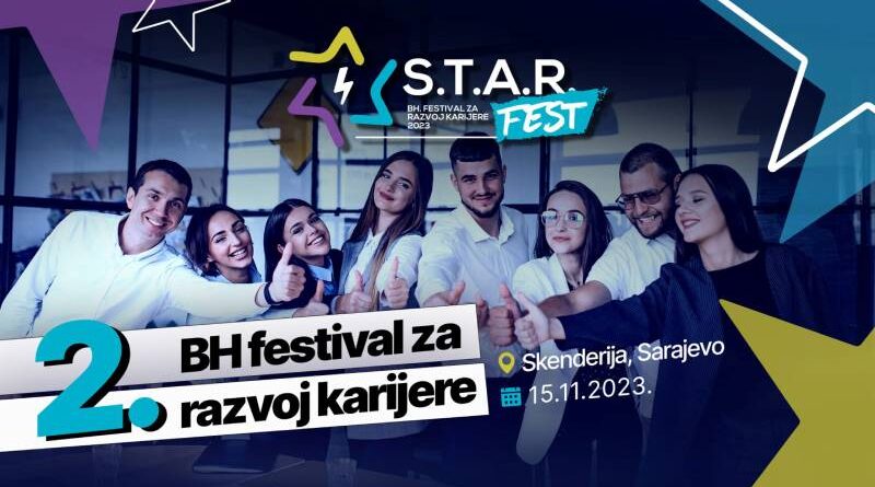 Najveći event za razvoj karijere i zapošljavanje mladih u srijedu 15.11. u Skenderiji!