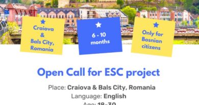 Open call for Long-term ESC project in Romania