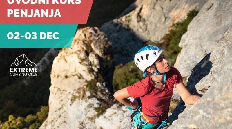 Osnovni kurs sportskog penjanja u PK Extreme