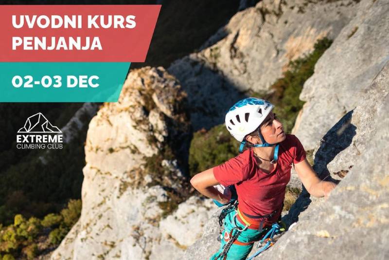 Osnovni kurs sportskog penjanja u PK Extreme