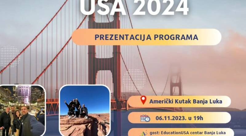 Prezentacija programa USA Work and Travel 2024!