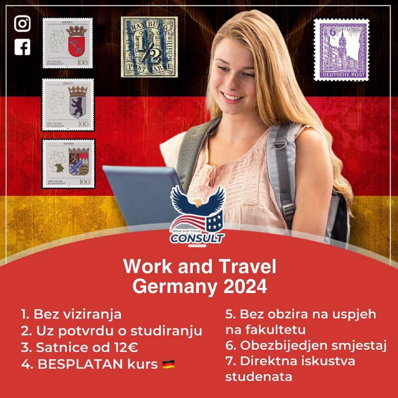 Rad u Njemačkoj 90 dana – Work and Travel